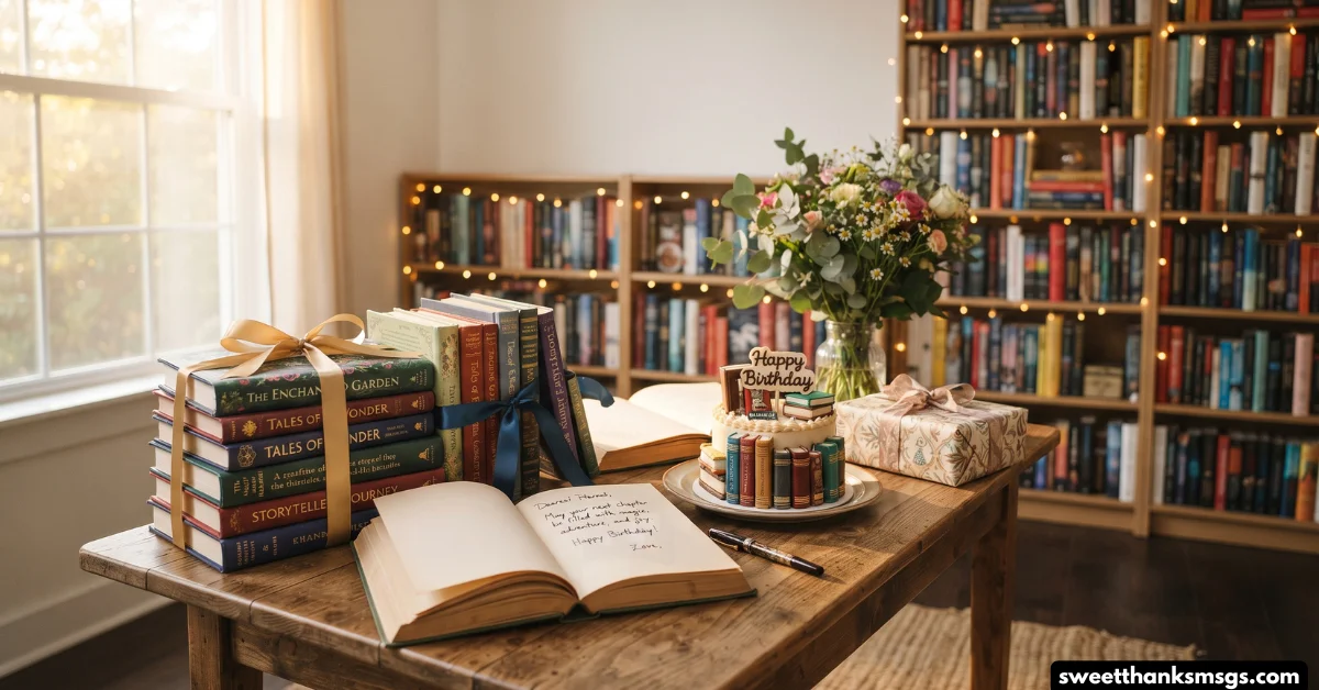 Creative Happy Birthday Wishes for Book Lover