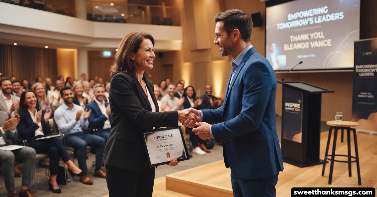 Why Thanking a Guest Speaker Matters
