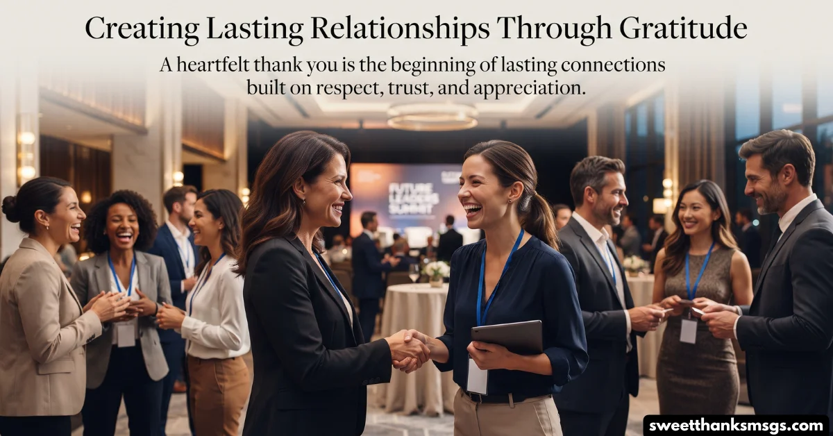 Creating Lasting Relationships Through Gratitude
