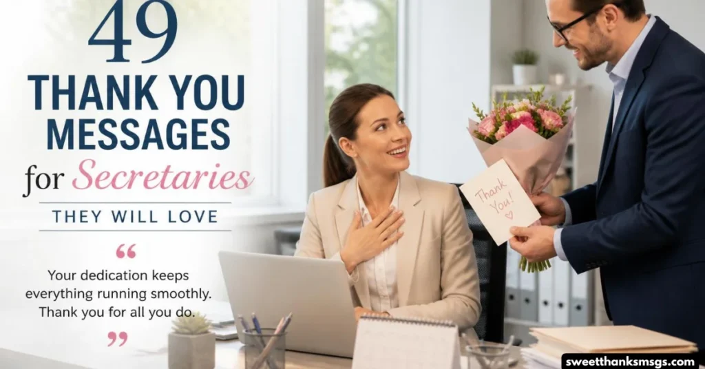 49 Thank You Messages for Secretaries They Will Love