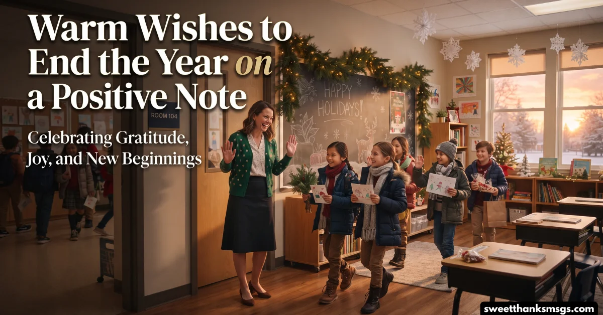 Warm Wishes to End the Year on a Positive Note