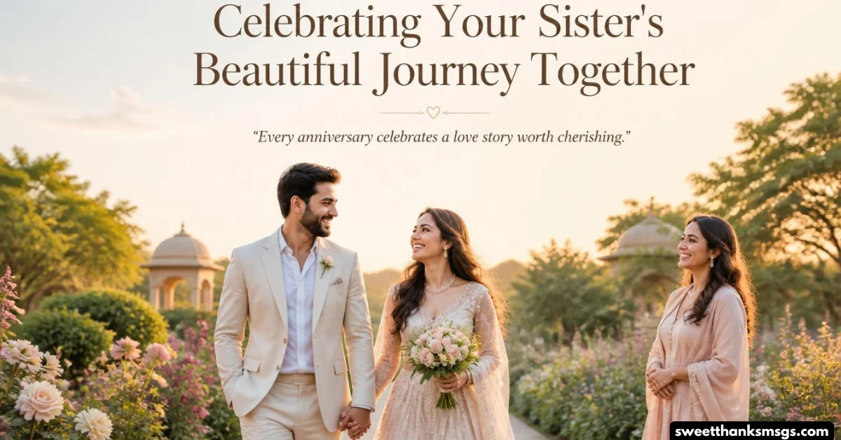 Celebrating Your Sister's Beautiful Journey Together