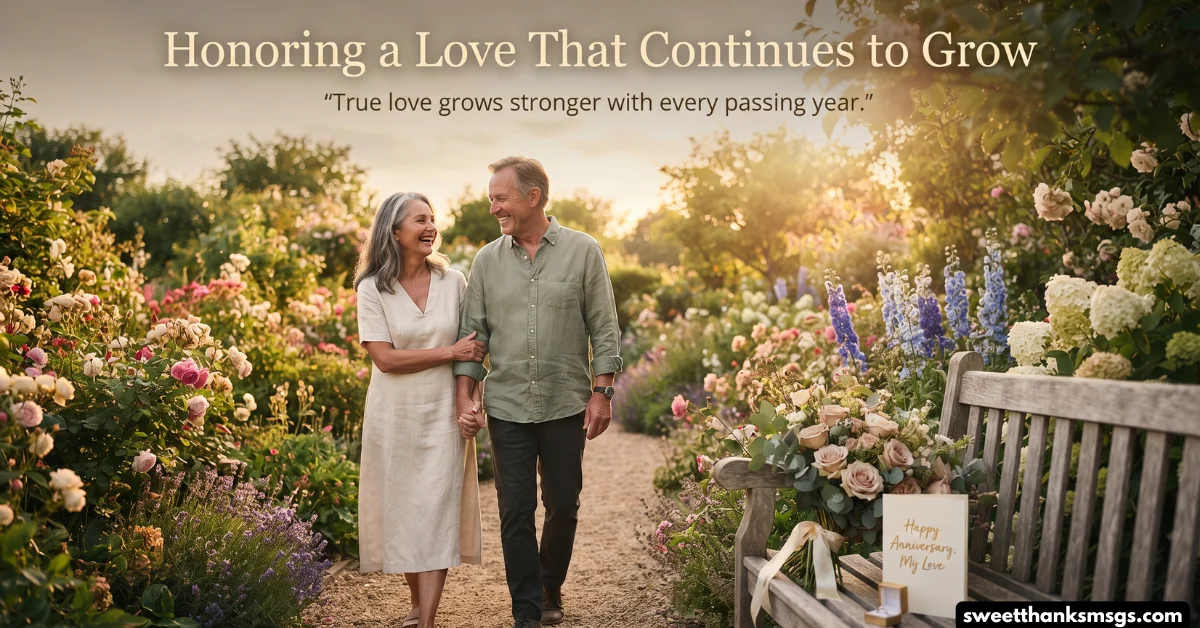 Honoring a Love That Continues to Grow