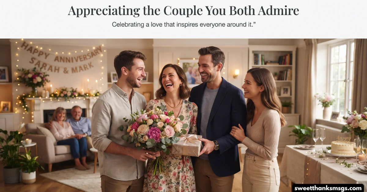 Appreciating the Couple You Both Admire