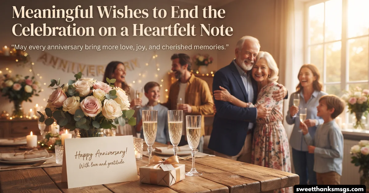 Meaningful Wishes to End the Celebration on a Heartfelt Note