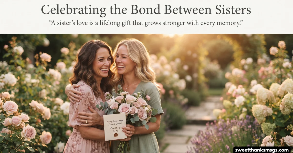 Celebrating the Bond Between Sisters