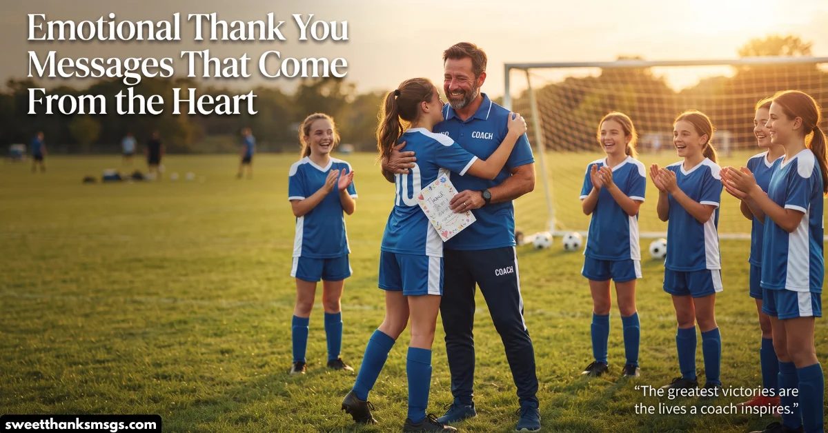 Emotional Thank You Messages That Come From the Heart