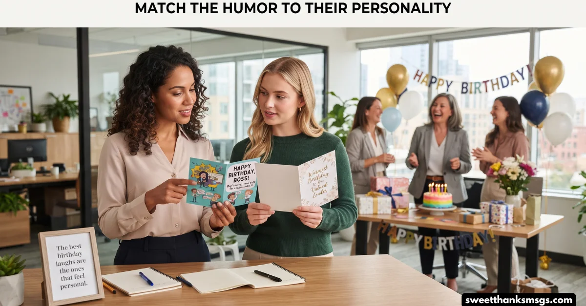 Match the Humor to Their Personality