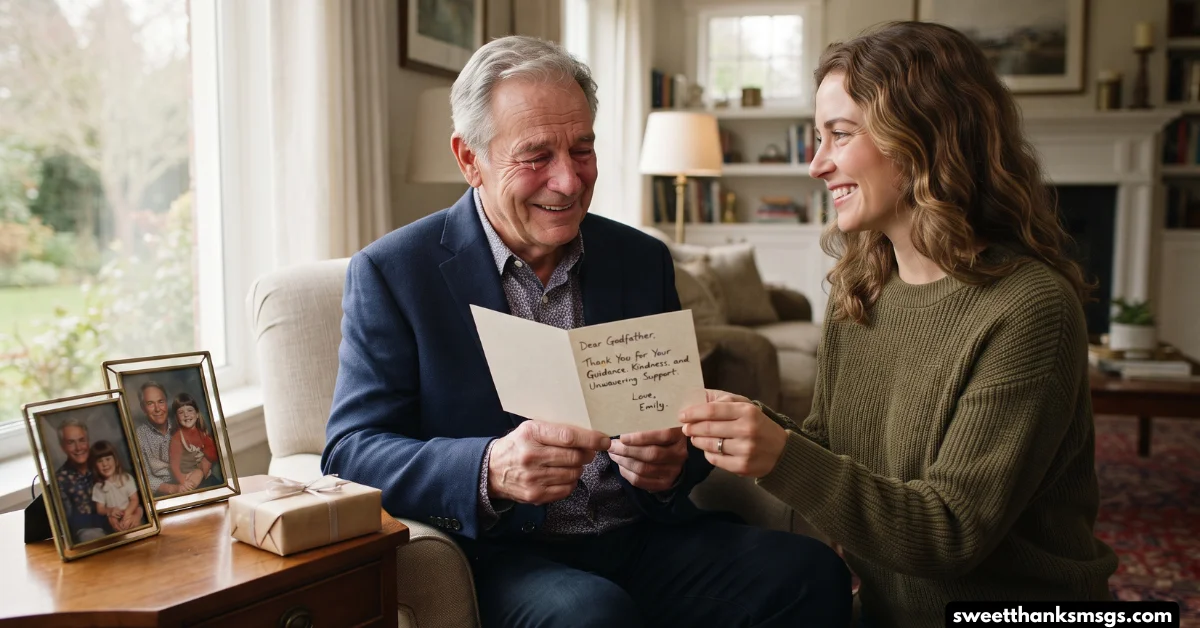 What Makes a Thank You Message for a Godfather Meaningful