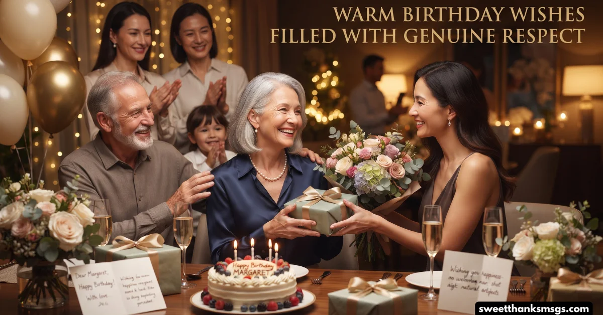 Warm Birthday Wishes Filled With Genuine Respect