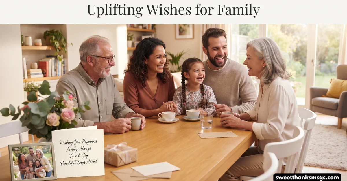 Uplifting Wishes for Family