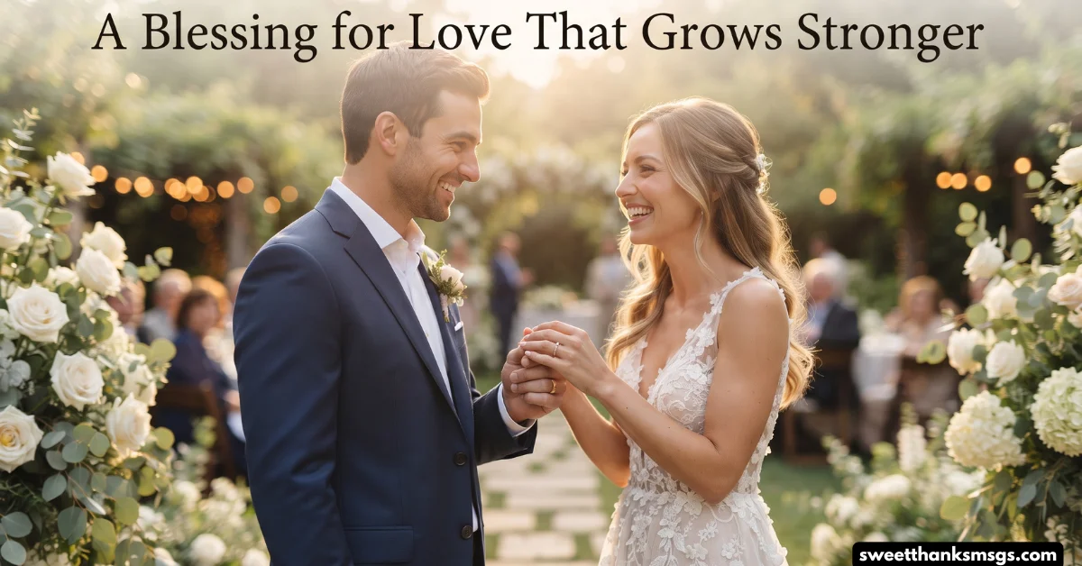 A Blessing for Love That Grows Stronger