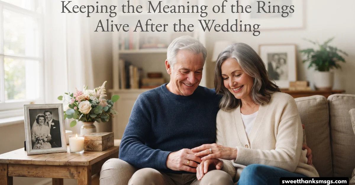 Keeping the Meaning of the Rings Alive After the Wedding