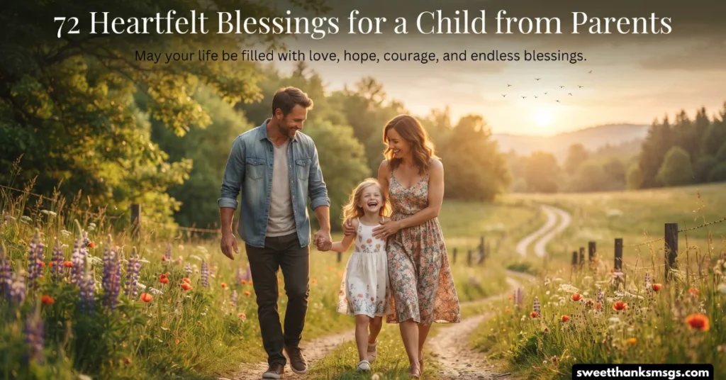 72 Heartfelt Blessings for a Child from Parents