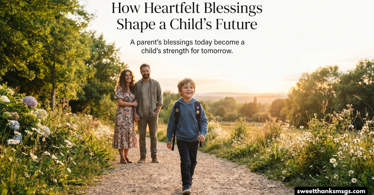 How Heartfelt Blessings Shape a Child's Future