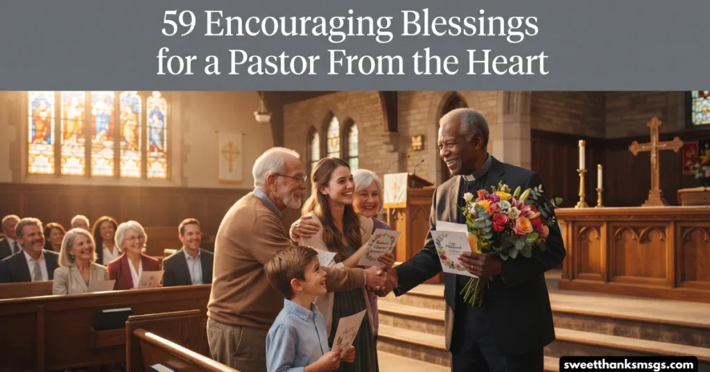 59 Encouraging Blessings for a Pastor From the Heart