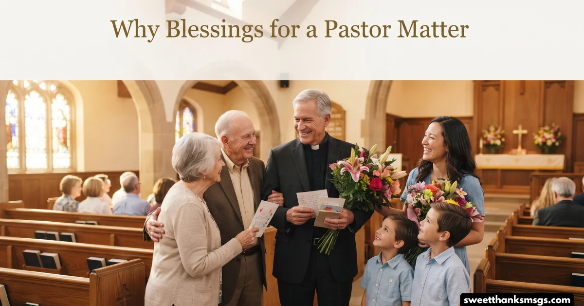 Why Blessings for a Pastor Matter