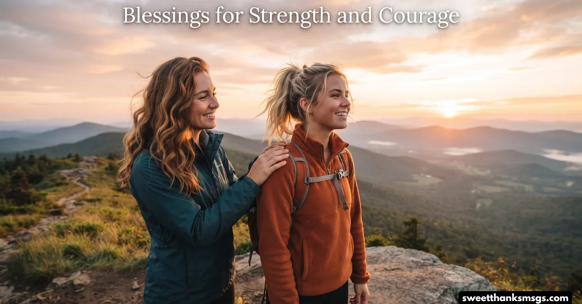 Blessings for Strength and Courage
