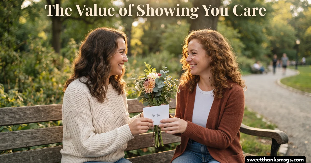 The Value of Showing You Care