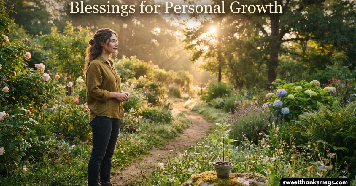 Blessings for Personal Growth
