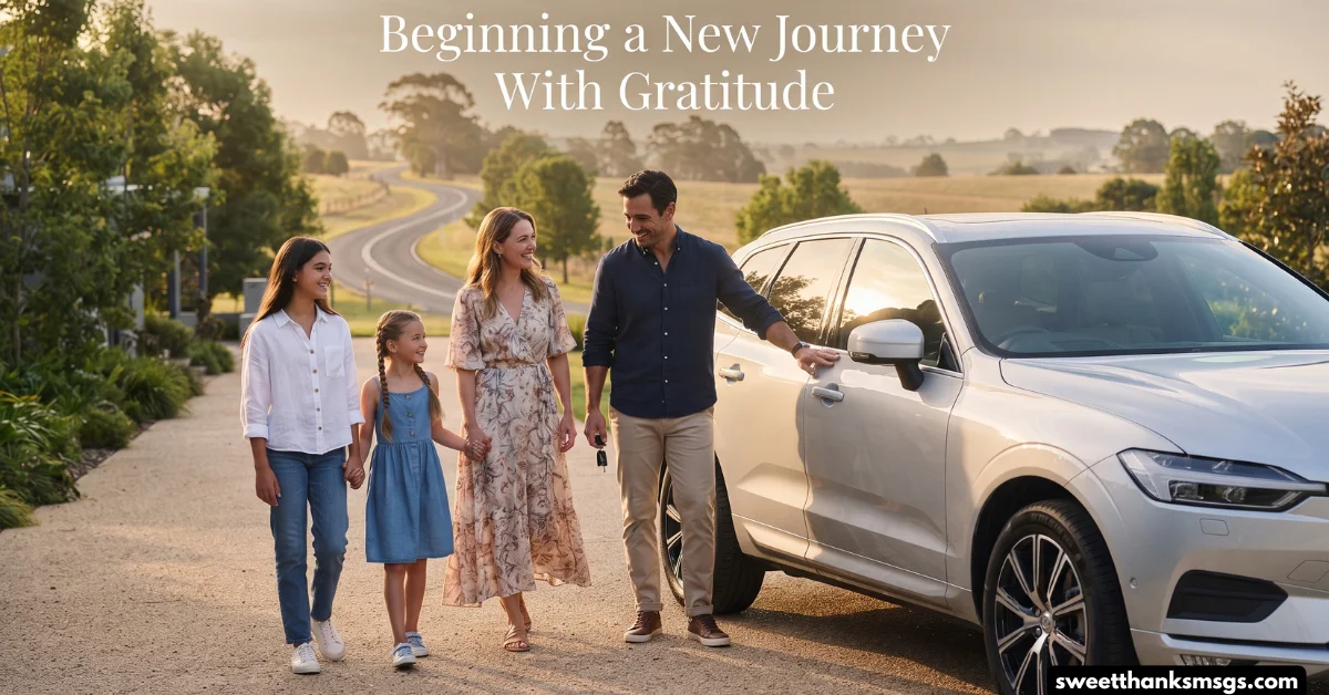 Beginning a New Journey With Gratitude