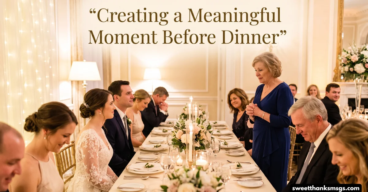 Creating a Meaningful Moment Before Dinner