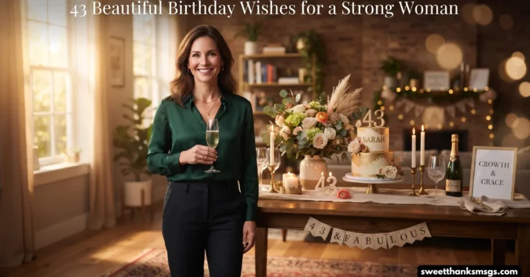 43 Beautiful Birthday Wishes for a Strong Woman