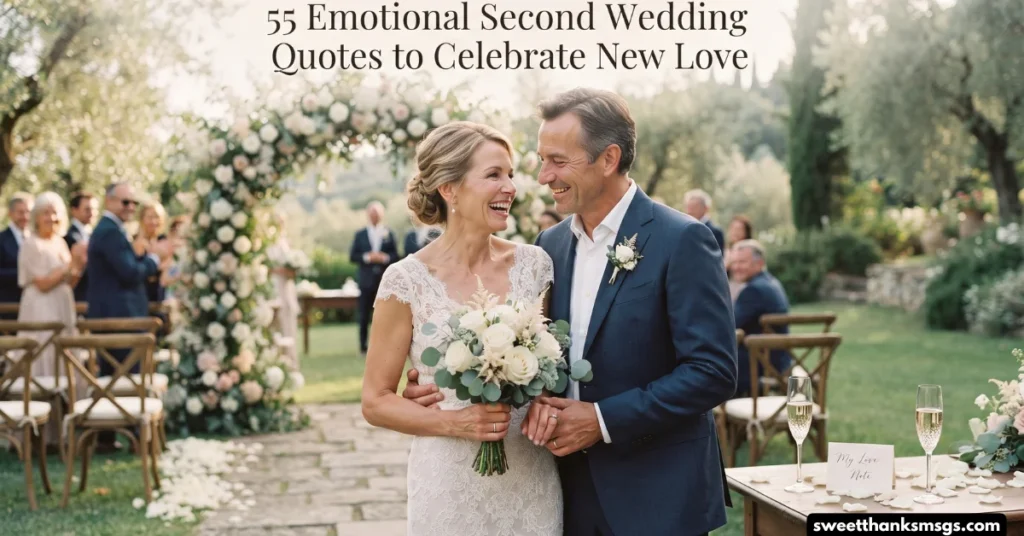 55 Emotional Second Wedding Quotes to Celebrate New Love