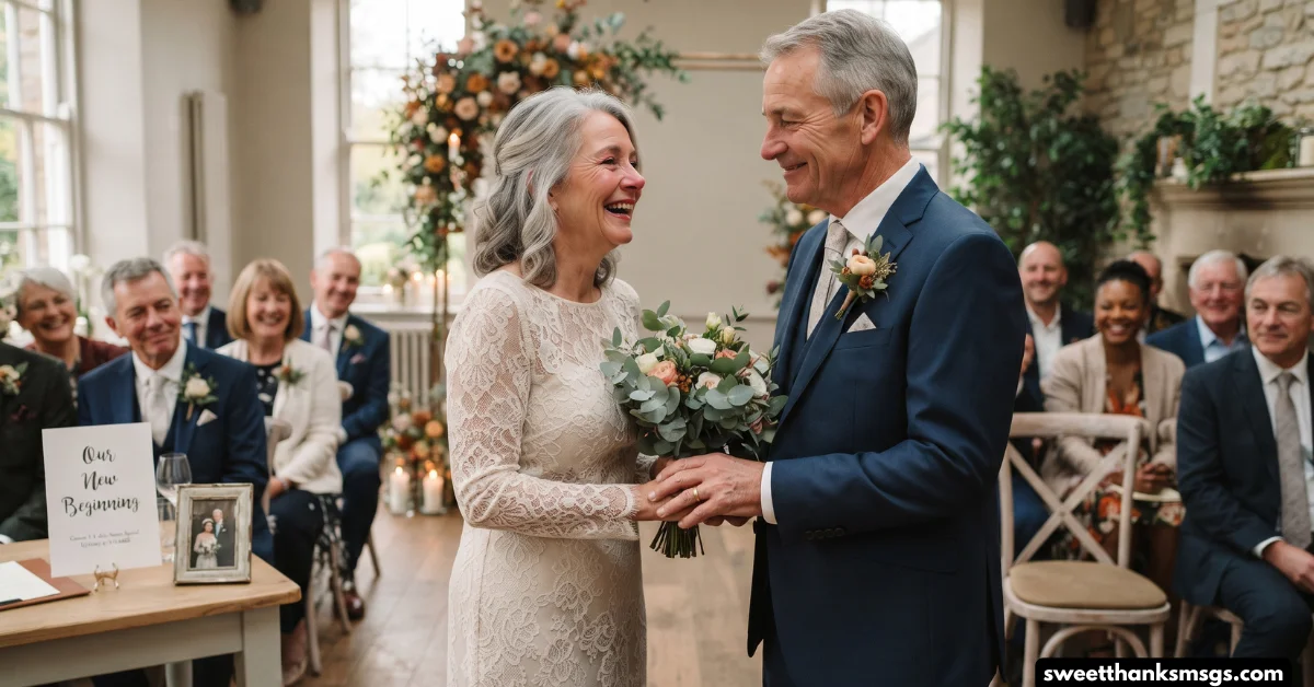 Why a Second Wedding Deserves Special Words