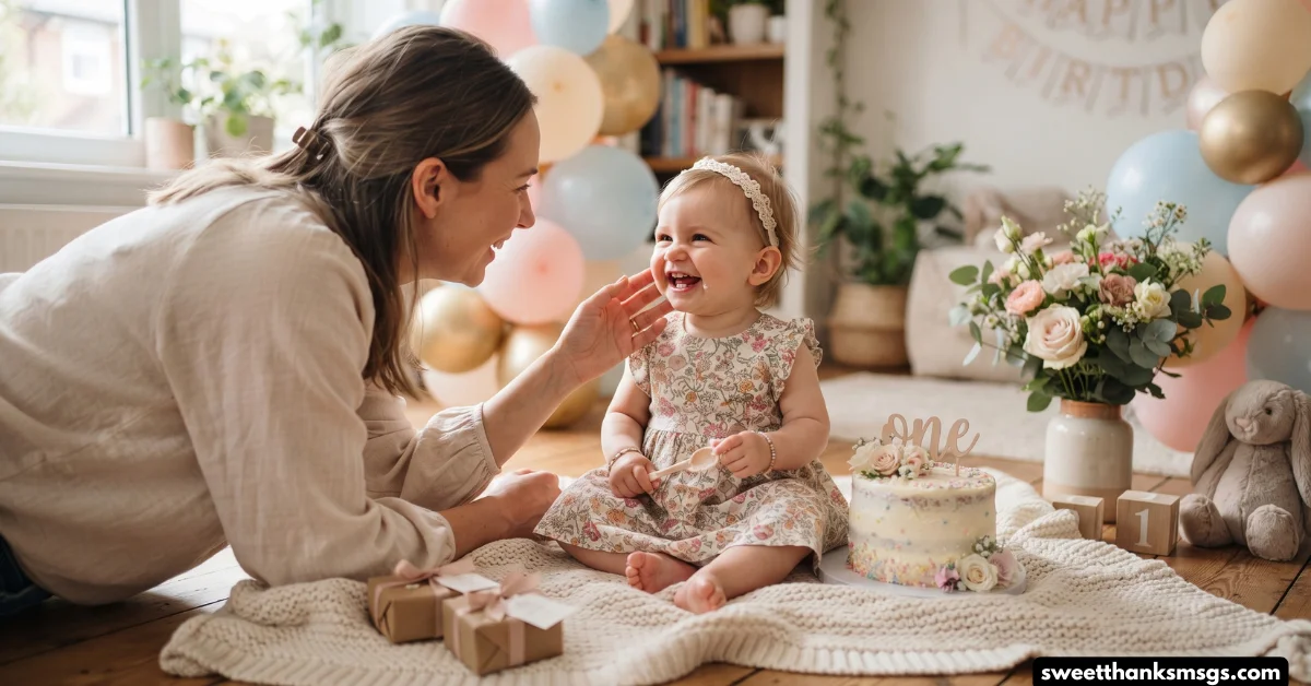 Cute Birthday Messages for a Little Baby Girl