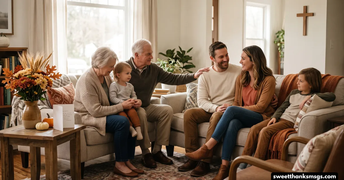 Christian Thanksgiving Messages for Family